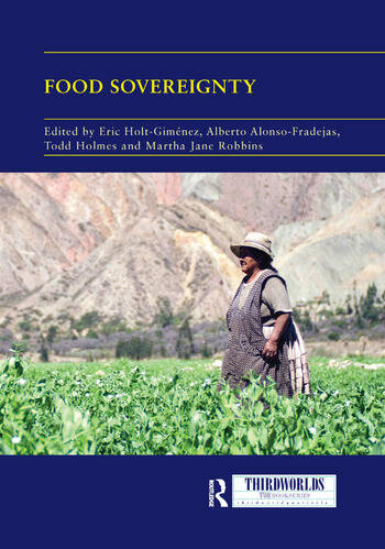 A book cover - Food Sovereignty: Convergence and Contradictions, Condition and Challenges