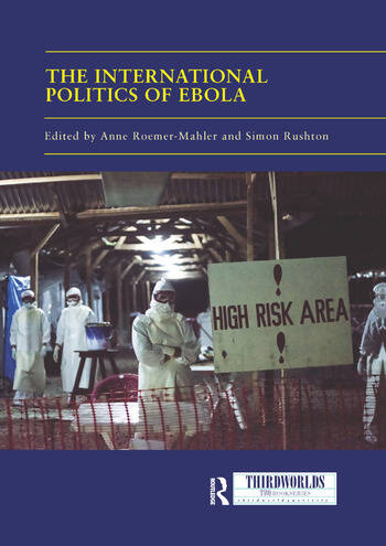 A book cover - The International Politics of Ebola