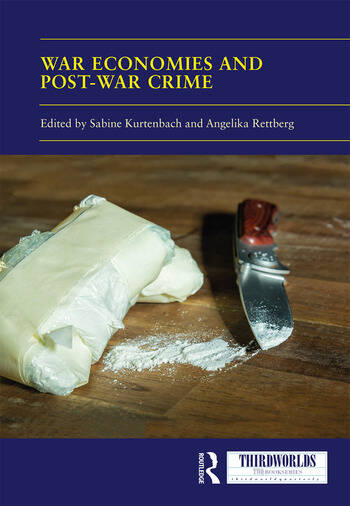 A book cover - War Economies and Post-war Crime