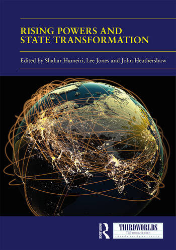 A book cover - Rising Powers and State Transformation