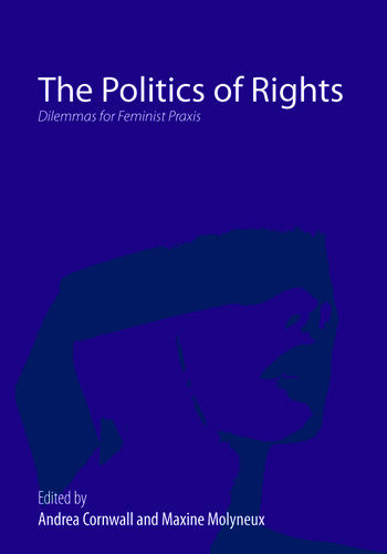 A book cover - The Politics of Rights: 
Dilemmas for Feminist Praxis