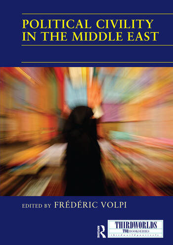 A book cover - Political Civility in the Middle East