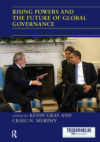 A book cover - Rising Powers and the Future of Global Governance