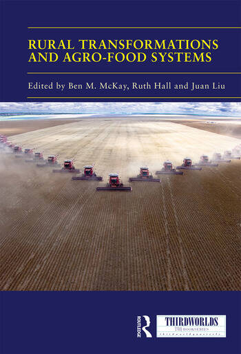 A book cover - Rural Transformations and Agro-Food Systems: The BRICS and Agrarian Change in the Global South