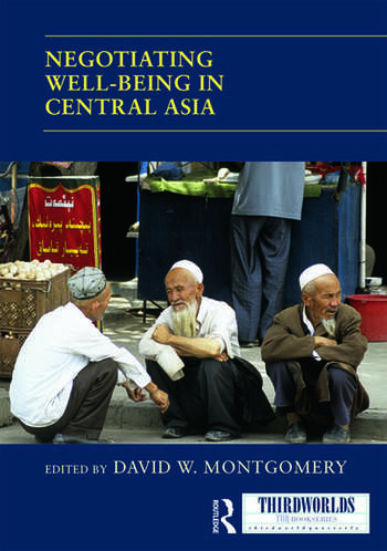A book cover - Negotiating Well-being in Central Asia