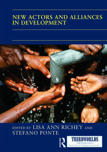 A book cover - New Actors and Alliances in Development