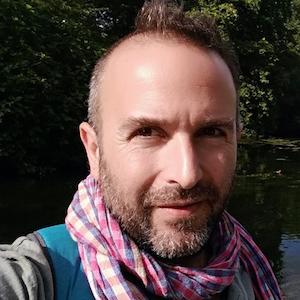 A profile of a man
